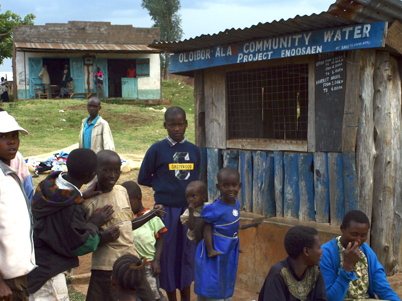 Headquarters for Community Water Project of Enoosaen, Kenya