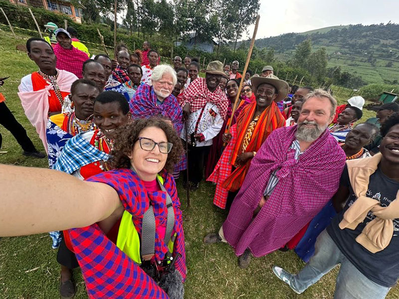Selfie of celebrants