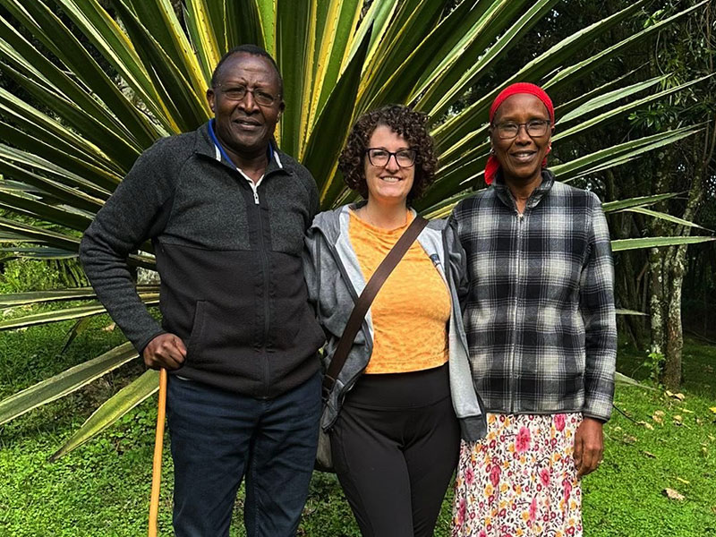 Jamil with Ole Ronkei and Renoi Sankei